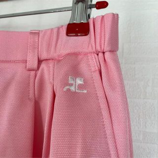 クレージュ(Courreges)の80s courrages ハイウエストワイドパンツ　デッドストック(カジュアルパンツ)