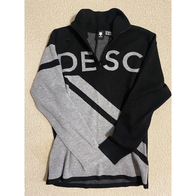 デサント DESCENTE セーター トップス ゴルフウェア ユニセックス 美品 印象のデザイン デサント トップス