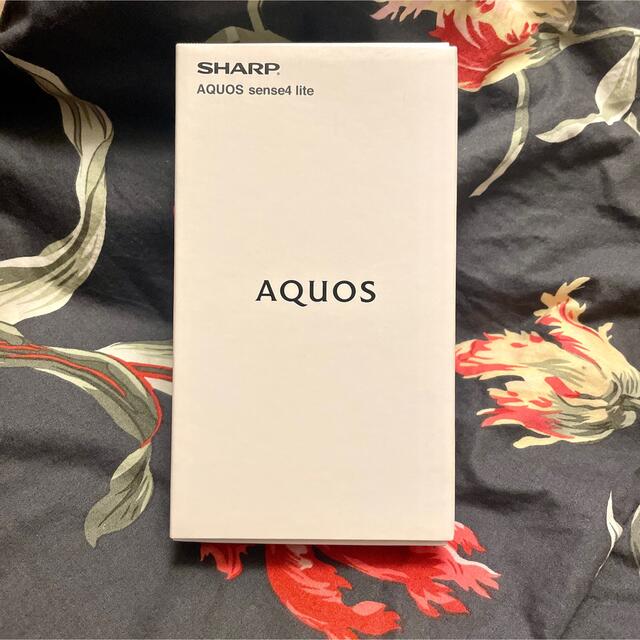 SHARP シャープ AQUOS sense4 lite 64GB ブラック Z