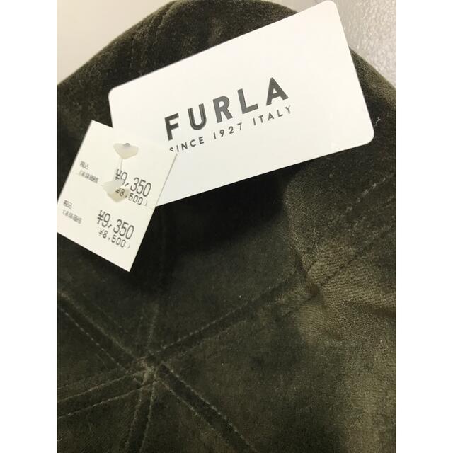 Furla(フルラ)の新品タグ付き　FURLA キャスケット帽 レディースの帽子(キャスケット)の商品写真