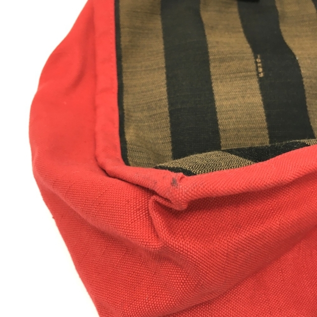 フェンディ FENDI ペカン柄 8BH252 ショッピングバッグ ポーチ付き