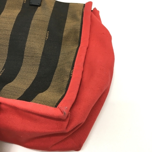 フェンディ FENDI ペカン柄 8BH252 ショッピングバッグ ポーチ付き