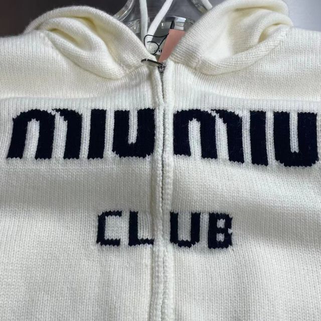 ✩Miu Miu✩ ミュウミュウ カシミアパーカー フーディ