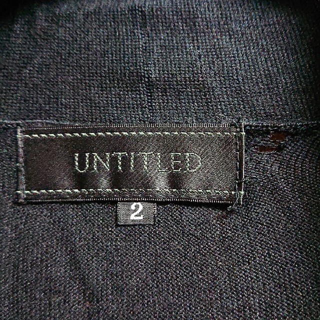 UNTITLED(アンタイトル)の【古着】UNTITLED シースルー ロングカーディガン  コットン×カシミヤ レディースのトップス(カーディガン)の商品写真