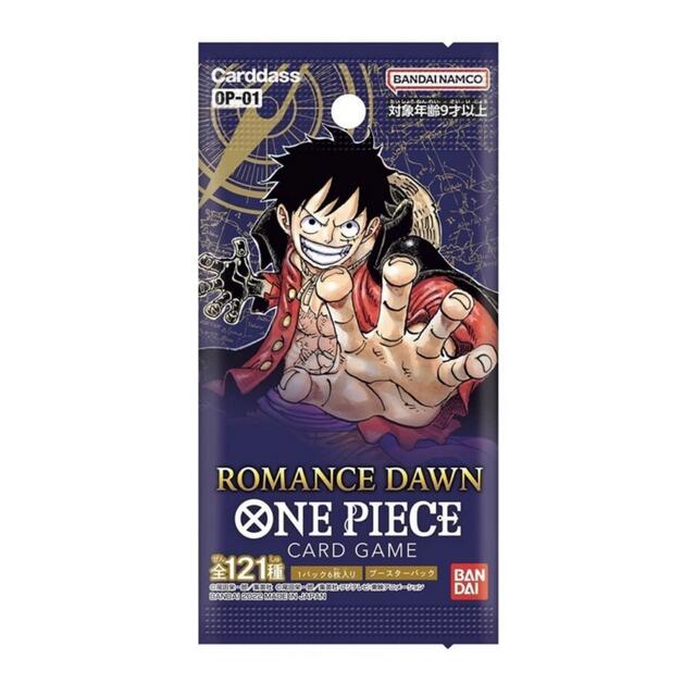 ONE PIECE(ワンピース)のONE PIECEカード　ROMANCE DAWN ワンピース　ロマンスドーン エンタメ/ホビーのトレーディングカード(Box/デッキ/パック)の商品写真