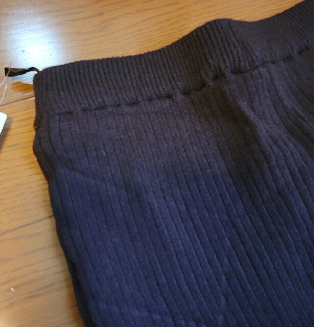 AMERICAN HOLIC(アメリカンホリック)のアメリカンホリック　レギンス付きニットスカート　茶色 レディースのスカート(ロングスカート)の商品写真