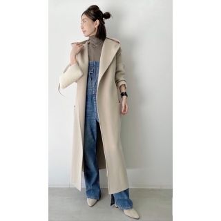 アパルトモンドゥーズィエムクラス(L'Appartement DEUXIEME CLASSE)のLOU ANDREA HOODIE COAT(ロングコート)