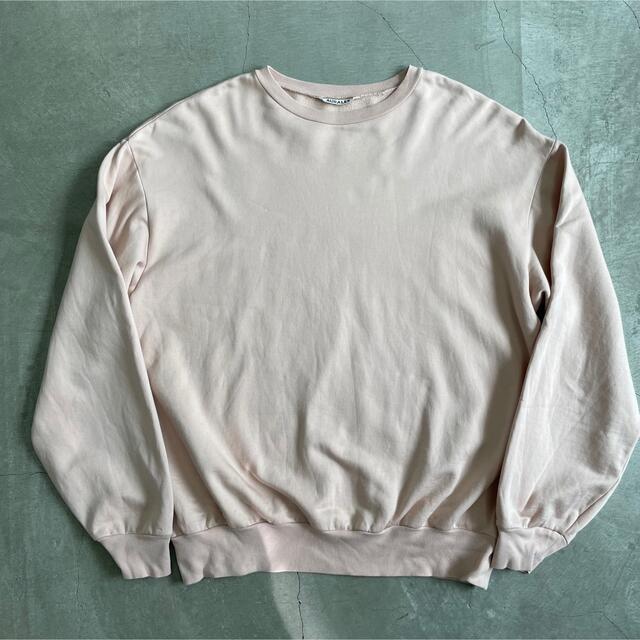 AURALEE ELASTIC HIGH GAUGE SWEAT P/O約62cm着丈