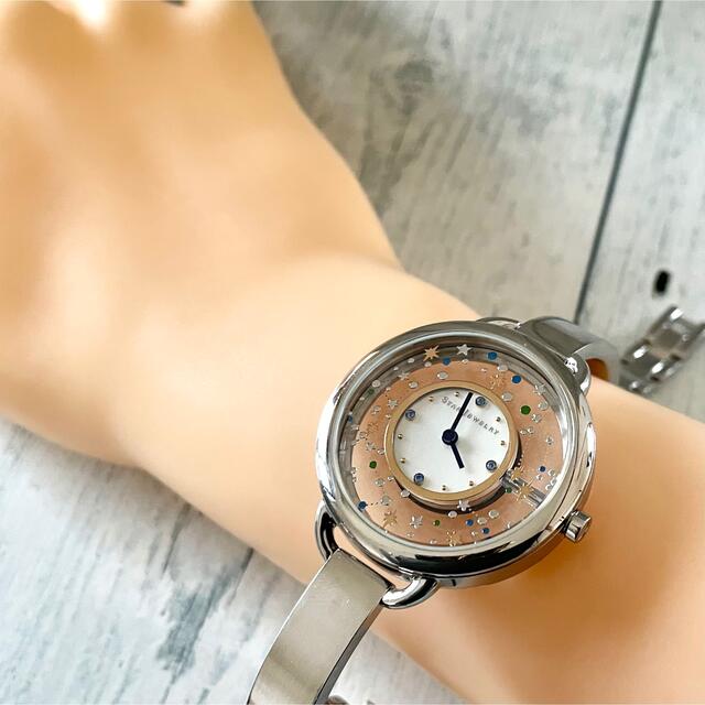STAR JEWELRY(スタージュエリー)の【電池交換済み】STAR JEWELRY 2018 トランスペアレント 腕時計 レディースのファッション小物(腕時計)の商品写真