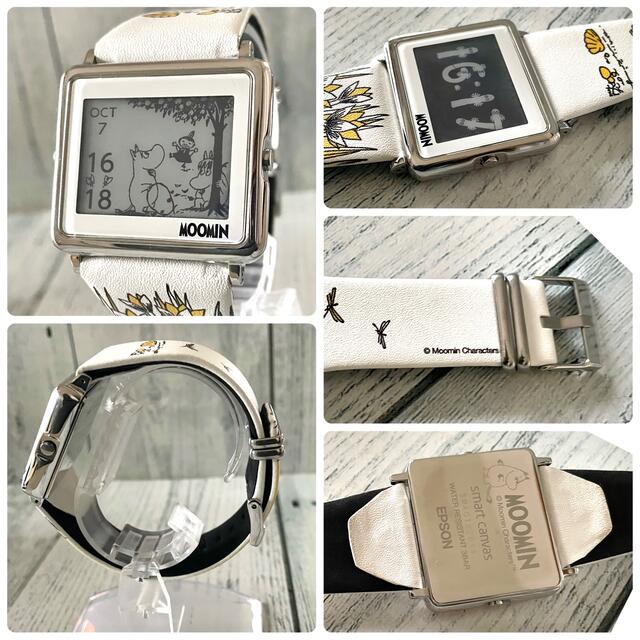 EPSON 【電池交換済】Smart Canvas 腕時計 ムーミン リトル・ミィ