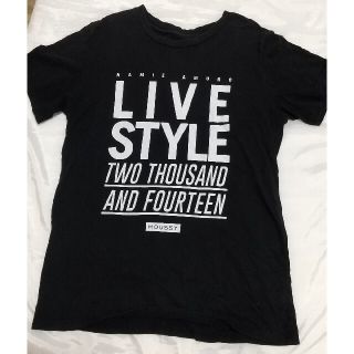 マウジー(moussy)の安室奈美恵 LIVETシャツ(Tシャツ/カットソー(半袖/袖なし))