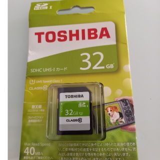 トウシバ(東芝)のTOSHIBA SDHCメモリカード SDAR40N32G(その他)