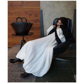 ETRE TOKYO バルーンスリーブ フレアワンピース 白の通販 by mari's