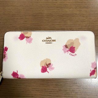 コーチ(COACH)のコーチ長財布　花柄(財布)