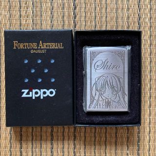 ジッポー(ZIPPO)の新品未開封　ZIPPO fortune arterial 東儀白 ジッポ(タバコグッズ)