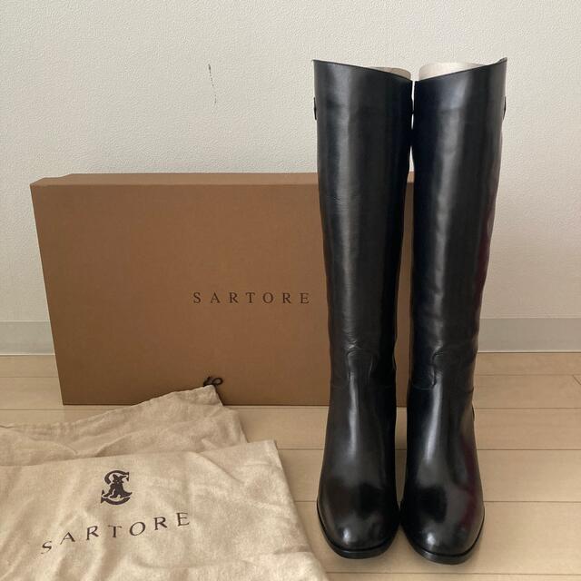 ブーツ【新品】SARTORE ブーツ ブラック 36.5