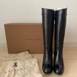 サルトル(SARTORE)の【新品】SARTORE ブーツ ブラック 36.5(ブーツ)