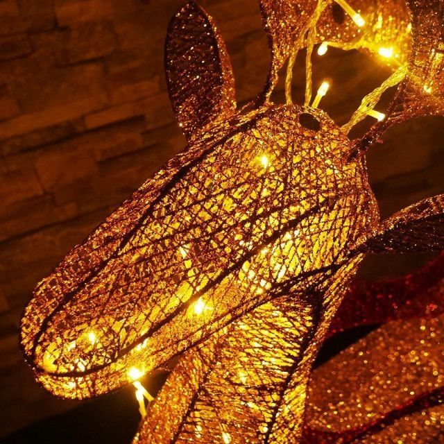 特大 キラキラ トナカイ118cm クリスマス LED KR-103 特大 キラキラ トナカイ118cm クリスマス LED KR-103