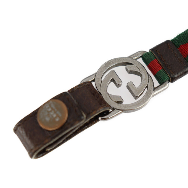 Gucci - GUCCI グッチ シェリーライン ネックストラップ ストラップ