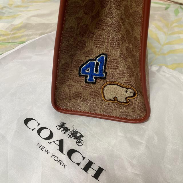 COACH コーチ フィールド トートバッグ レキシー 恐竜 希少 2WAY