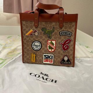 【新品✨】COACH コーチ C6971 シグネチャー　恐竜 2WAY