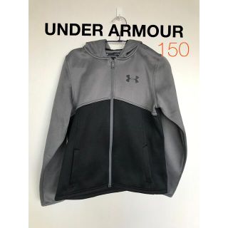 アンダーアーマー(UNDER ARMOUR)のUNDER ARMOUR前開きパーカー　150 (ジャケット/上着)