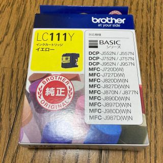 ブラザー(brother)のbrother インクカートリッジ LC111Y 1色(その他)