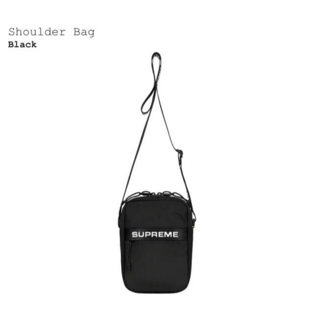 supreme shoulder bag ショルダーバッグ 黒