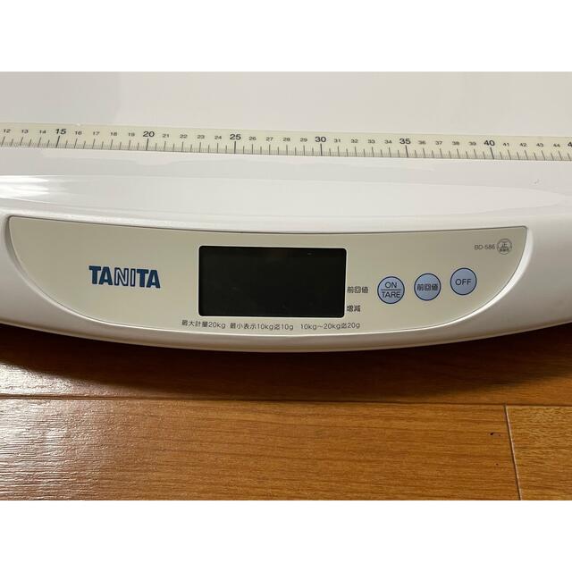 TANITA(タニタ)のタニタTANITA　ベビースケール　体重計　BD-586 キッズ/ベビー/マタニティの洗浄/衛生用品(ベビースケール)の商品写真