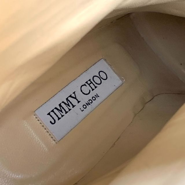 JIMMY CHOO(ジミーチュウ)の4356 ジミーチュウ スウェード スタッズ ショートブーツ ブラック レディースの靴/シューズ(ブーツ)の商品写真