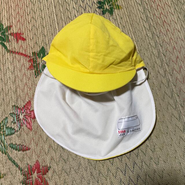 黄色　幼稚園　保育園　帽子 キッズ/ベビー/マタニティのこども用ファッション小物(帽子)の商品写真