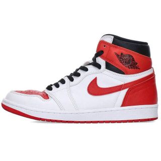 ナイキ(NIKE)のナイキ AIR JORDAN 1 RETRO HIGH OG HERITAGE 555088-161 エアジョーダン1レトロハイヘリテージスニーカー メンズ 27.5cm(スニーカー)