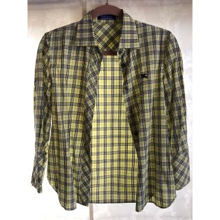 バーバリーブルーレーベル(BURBERRY BLUE LABEL)のBurberry BlueLevel 春物シャツブラウス　サイズ38(シャツ/ブラウス(長袖/七分))