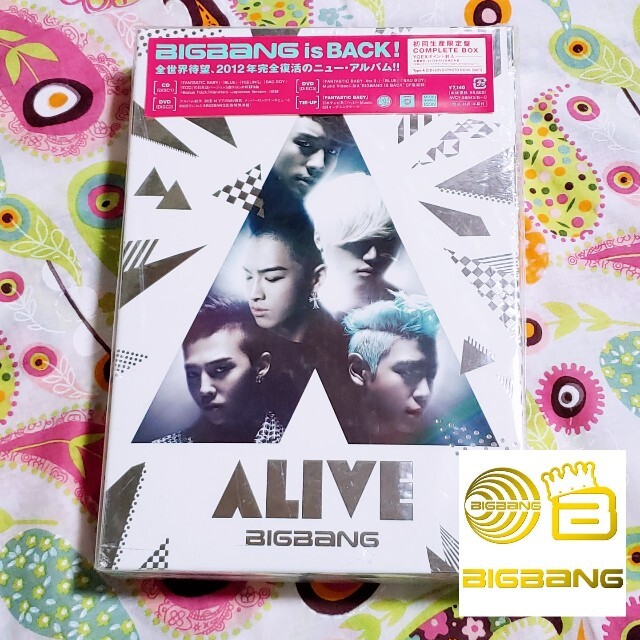 BIGBANG(ビッグバン)のBIGBANG ALIVE  初回生産限定盤 エンタメ/ホビーのCD(K-POP/アジア)の商品写真