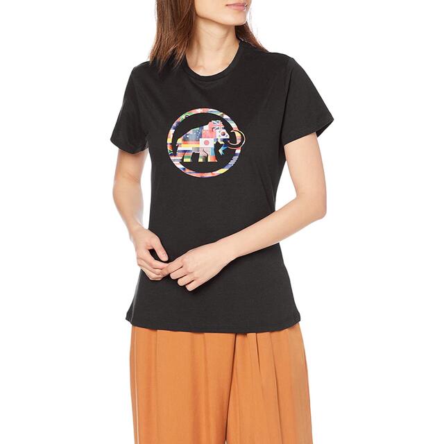 Mammut(マムート)のMAMMUT マムート 半袖Tシャツ ネイションズTシャツ黒 レディースXL新品 レディースのトップス(Tシャツ(半袖/袖なし))の商品写真