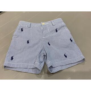 ラルフローレン(Ralph Lauren)の【週末限定】ラルフローレン　ハーフパンツ　ストライプ　ロゴ刺繍　(パンツ)