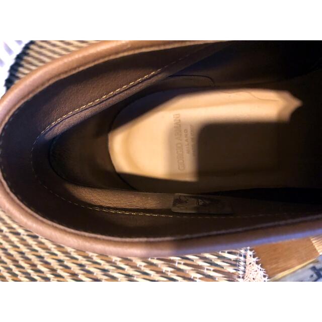 Giorgio Armani(ジョルジオアルマーニ)の【美品着用1回】GIORGIO ARMANI チャッカーブーツ　 メンズの靴/シューズ(ブーツ)の商品写真