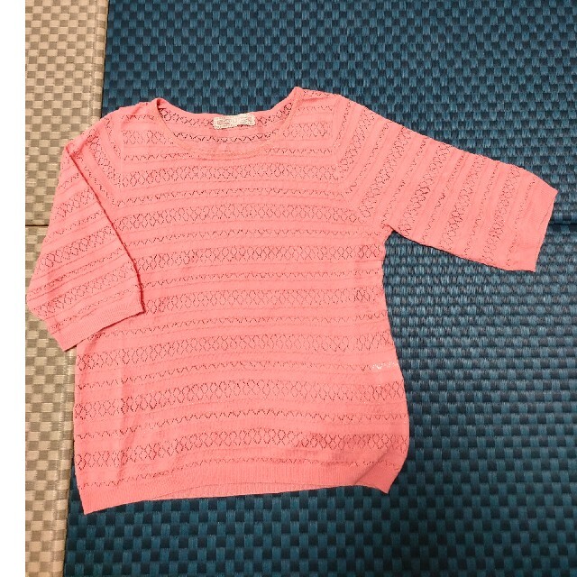 エニファム 五分袖セーター M レディースのトップス(ニット/セーター)の商品写真