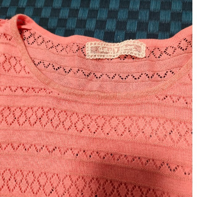 エニファム 五分袖セーター M レディースのトップス(ニット/セーター)の商品写真