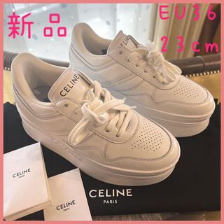 celine - 【希少完売サイズ】36 CELINE ブロックスニーカー ウェッジ 