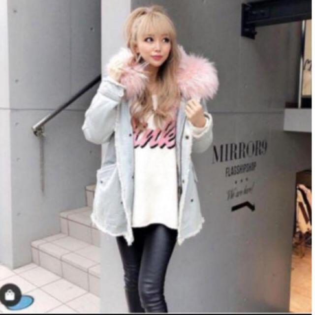 mirror9 ミラーナイン デニムファーコート新品・タグ付き