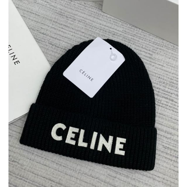 celine - CELINE★ニット帽★ブラックの通販 by Doniger's shop｜セリーヌならラクマ