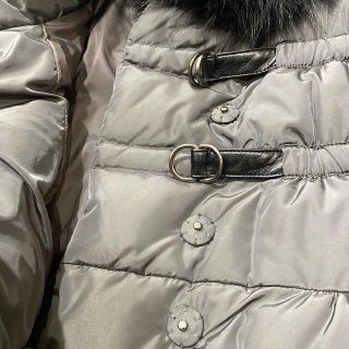 MONCLER - 美品 定価35万 モンクレール ファー付き ダウンコート 0