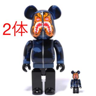 アベイシングエイプ(A BATHING APE)のBE@RBRICK BAPE CAMO TIGER 100％ & 400％(その他)