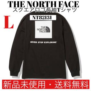 ザノースフェイス(THE NORTH FACE)のノースフェイス ロングスリーブバックスクエアロゴティー L NT82131(Tシャツ/カットソー(七分/長袖))