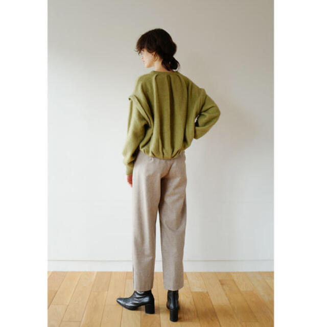 【新品未使用タグ付き】CLANE BACK PLEAT KNIT TOPS