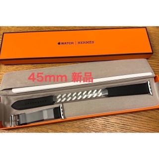 エルメス(Hermes)のApple Watch Hermes グルメットメタル45mmバンド新品未使用(レザーベルト)