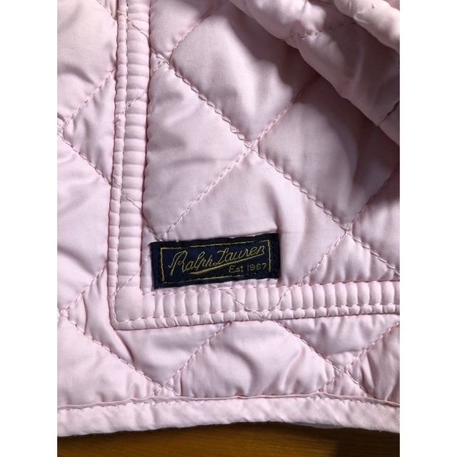 Ralph Lauren(ラルフローレン)のラルフローレン　キルティングBarnコート　24M キッズ/ベビー/マタニティのキッズ服女の子用(90cm~)(コート)の商品写真