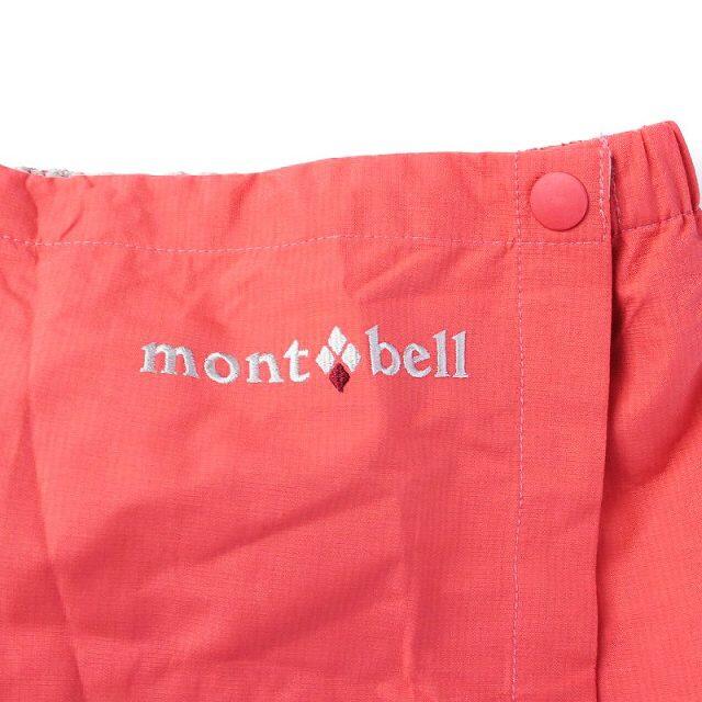 mont bell(モンベル)のモンベル レインラップスカート フレア ひざ丈 収納袋付き M オレンジ レディースのスカート(ひざ丈スカート)の商品写真