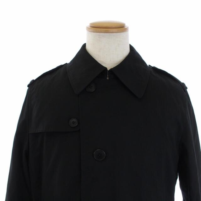 UNITED ARROWS(ユナイテッドアローズ)のユナイテッドアローズ トレンチコート ロング ベルト 中綿ライナー付き L 黒 メンズのジャケット/アウター(トレンチコート)の商品写真
